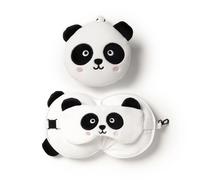 Poduszka podróżna z maską na oczy Panda CUSH250 Puckator
