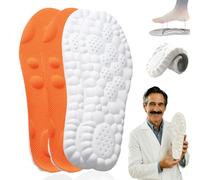 Podyz Semelles, Semelles Chaussures pour Confort et Soutien de la Voûte Plantaire, Semelle Anti-Odeur et Anti-Transpiration - Convient pour le Sport et le Quotidien (C2,47-48)
