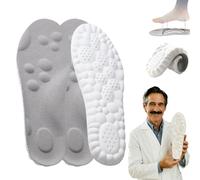 Podyz Semelles, Semelles Chaussures pour Confort et Soutien de la Voûte Plantaire, Semelle Anti-Odeur et Anti-Transpiration - Convient pour le Sport et le Quotidien (A2,35-36)