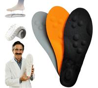 Podyz Semelles, Semelles Chaussures pour Confort et Soutien de la Voûte Plantaire, Semelle Anti-Odeur et Anti-Transpiration - Convient pour le Sport et le Quotidien (D3,47-48)