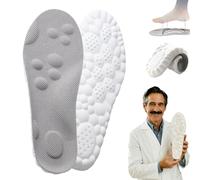 Podyz Semelles, Semelles Chaussures pour Confort et Soutien de la Voûte Plantaire, Semelle Anti-Odeur et Anti-Transpiration - Convient pour le Sport et le Quotidien (A1,37-38)