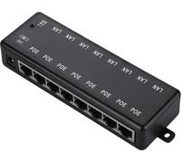 PoE Adapter,PoE Adapter Power,POE Power Injector,POE Power Supply,8 Interfaces Passive PoE Adapter
