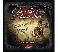 Edgar Allan Poe – Folge 16 : Schlagzeilen – CD (Import)