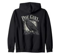 Poe Girl Fille de Poe Design Littéraire Sweat à Capuche