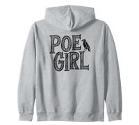 Poe Girl Fille de Poe Design Littéraire Sweat à Capuche