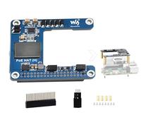 PoE HAT compatible avec Raspberry Pi 5/Compute Module 5, alimentation par Ethernet HAT 5 V 5 A, norme réseau 802.3af/at, alimentation isolée à découpage, support Pi5 boîtier et refroidisseur actif