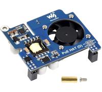 POE Hat for Raspberry Pi 4B 3B+,802.3af/at-Compliant,Power Over Ethernet Hat (D) Expansion Board for Raspberry Pi,with Cooling Fan and Heatsink,Tailored for Raspberry Pi Official Case