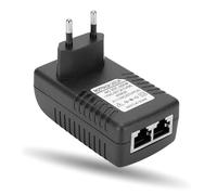 POE Injector DC 24V 1A Power Adapter Plug - IEEE802.3 Certified, Compact Design for Bluetooth Devices