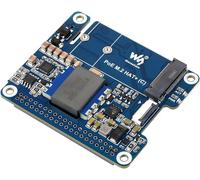 Poe M.2 Nvme Hat+ (C) For Raspberry Pi 5,Pcie To M.2 Ssd Adapter With Power Over Ethernet,Supports 2230/2242 Nvme,Usb Boot,Gen3 Speed,Plug And Play Expansion Board