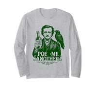 Poe-Moi Un Autre Edgar Allan Poe Bourbon drôle Manche Longue