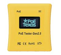 PoE Testeur de tension et de courant en ligne sur Ethernet avec données Gigabit, 802.3af et 802.3at