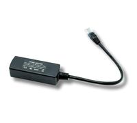 PoE Texas Convertisseur PoE actif vers passif 48 V 25 watts pour produits Wave - Adaptateur PoE+ 802.3at avec passthrough Gigabit - Convertisseur en ligne mode B pour appareils passifs 48 V, points