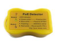PoE World Détecteur de câble Ethernet PoE World outil de test pour méthode et tension approximative du commutateur PoE, appliquer avec injecteur passif 802.3af/at/bt 568A 568B