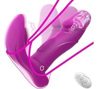 Pöint G Stimulateur Vîbrômasséurs Feminin ĊLÌＴÔRÌＤIEŇ Telecommande a Distance Puissant,Wearable Vībrò-mäsśeur Oẽyuf Vîbrante Masseur Femme Fil Sans Portable Cừlộttě Massagẹ Silencieux DRT7