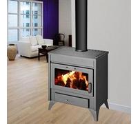Poêle 13kW bois Brandy Best RAY MAX Gris G