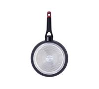 Pyrex - Poêle Optima 30 cm aluminium - Tous feux dont induction - Revêtement antiadhésif sans PFAS - Ultra résistant aux rayures - Compatible lave-vaisselle - Poignée soft-touch