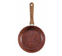 Poêle 20 cm KitchenPro - VENTEO - Revêtement en granit antiadhésif - Légère/maniable - Poignée non amovible - Granit - 20cm