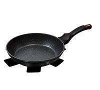 BerlingerHaus Poêle Black Rose 20 cm – Revêtement Marbre – Aluminium Turbo induction