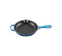 Le Creuset Skillet Signature en Fonte Émaillée, Rond, 23 cm, 1,93 kg, Azure, 20182232200422