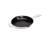 Le Creuset Skillet Signature en Fonte Émaillée, Rond, 23 cm, 1,93 kg, Shell Pink, 20182237770422
