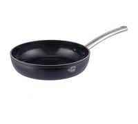 Poêle 24 cm en aluminium forgé, revêtement antiadhésif en céramique, fond full induction, OuiChef Premium