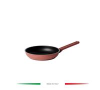 POÊLE Ø24cm "COOK&COLOR" Brick red