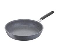 Lagostina Tempra Mineral Poêle antiadhésive en acier et aluminium avec revêtement minéral+ Ø 26 cm, poignée en silicone, effet pierre, adaptée à toutes les sources de chaleur