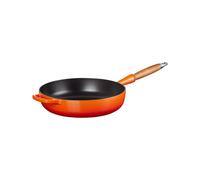 Le Creuset Sauteuse en Fonte Émaillée avec poignée en bois, 28 cm, Volcanique, 20259280900422