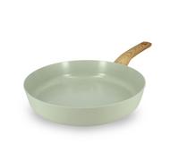 Poele 28cm colorama celadon - en aluminium - revetement antiadhesif en ceramique