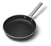 Poêle 28cm noir mat Smeg FPF2802BLM inox