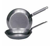 Poêle Ø28cm sans Couvercle à Frire Tous les Types de Cuisson Griller Fonte