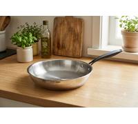Poêle 28 cm acier inoxydable Triply Arthur Martin AM3523 Acier
