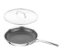 Poêle 30 cm, Inox 18/10, Argent
