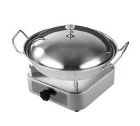 Poêle à barbecue en acier inoxydable - Poêle à marmite portable,Brûleur portable pour réchaud à alcool, ustensile de cuisine pour pique-nique en plein air