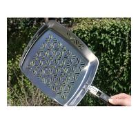 Poêle à barbecue en inox Kitchenpro