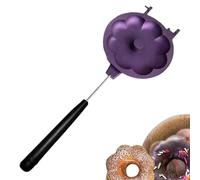 Poêle à beignets pour la pâtisserie, moule à donuts, plaque de cuisson antiadhésive pour biscuits et gâteaux | Outils de décoration de gâteau en forme de donuts, moules à beignets de qualité