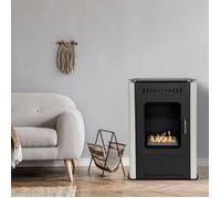 Poêle à bioéthanol - Asia - Design moderne - Combustible bioéthanol - Dimensions L50 x P27 x H80 cm