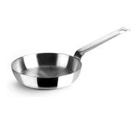 IBILI Blinis Poêle triple couche naturelle 12 cm, acier inoxydable, convient pour induction, sans antiadhésif