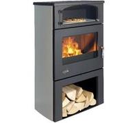 Poêle à bois 11kw gris argent Godin 362115CGRISARG gris G