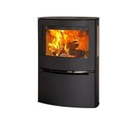 Aduro Poêle à bois en acier 21 – 6,5 kW – Noir – 140 m²
