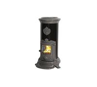 Poêle à bois 7.5wk gris/noir 310107000033