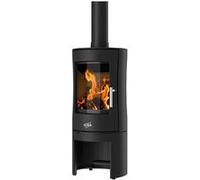 Poêle à bois 8kw noir Godin 388154ANTH