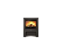 Poêle à bois acier 8kw noir C077BQ.06
