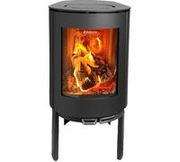 Poêle à bois - ADURO - Aduro 23 - 9 Kw - Vitre frontale incurvée et vitres latérales - Option de cuisson - Régule de l'arrivée d'air