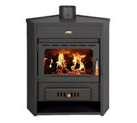 Poêle à Bois Arrière Chaudière Brûleur Foye Prity AM W12 12kw. Eco Design