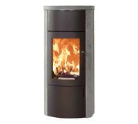 Poêle à bois Austroflamm Bono Xtra 5 kW Stéatite - pierre naturelle