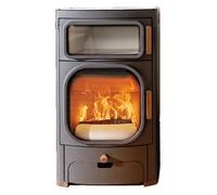 Poêle à bois Austroflamm Heidi Back 2.0 | 7,5 kW mit Deckel Anschluss oben