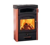 Poêle à bois Austroflamm Pallas Back 9 kW revêtement en céramique