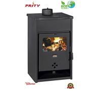 Poêle à bois avec dessus en fonte Prity KCP D 9,3kw. Eco Planet