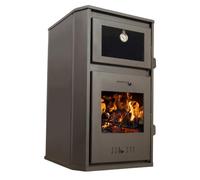 Poêle à Bois avec Four pour système de Chauffage Central BALKAN ENERGY Rosana 18.56kW - 24.56kW